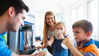 Água Pura e Saúde em Nova Mutum: Instalação Profissional de Bebedouros e Purificadores